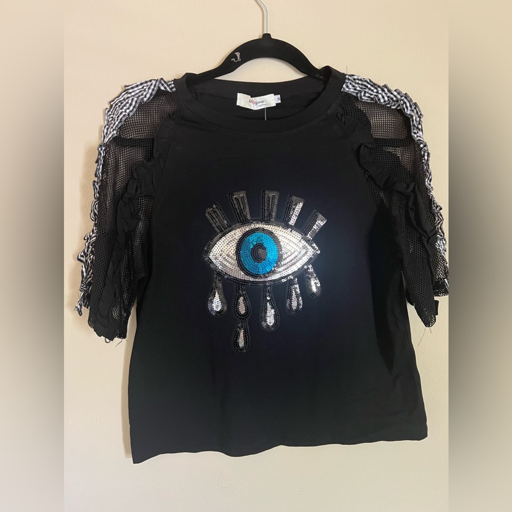 Evil eye blouse